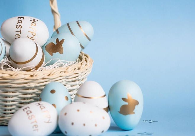 Kartka Wielkanocna grafika