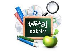 Plakat "Witaj szkoło"