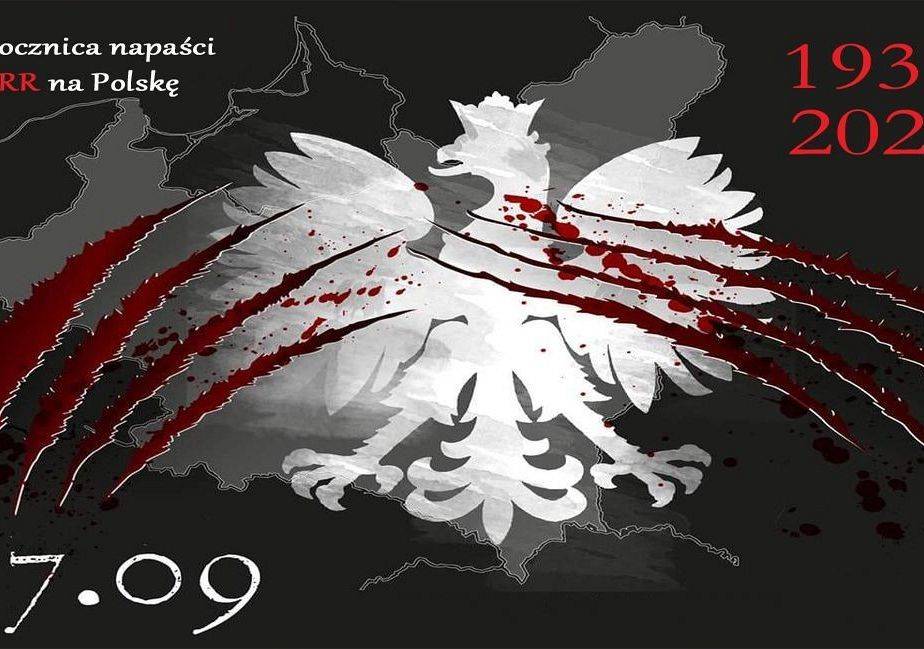 Plakat - 82 rocznica napaści ZSRR na Polskę
