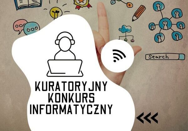 Obrazek z internetu z napisem Kuratoryjny Konkurs Informatyczny