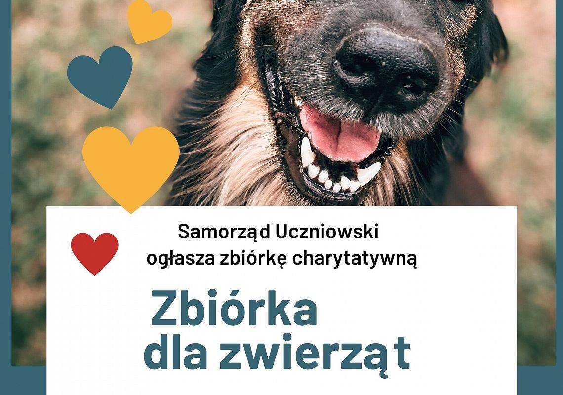 Plakat informacyjny na temat zbiórki