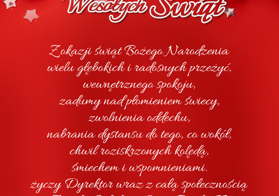 Świąteczne życzenia