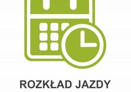 obrazek pobrany z internetu z napisem rozkład jazdy