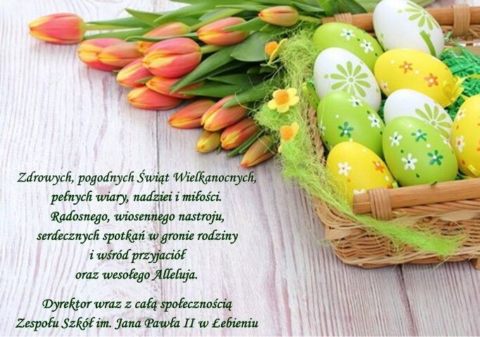 Grafika 1: Wielkanocne życzenia