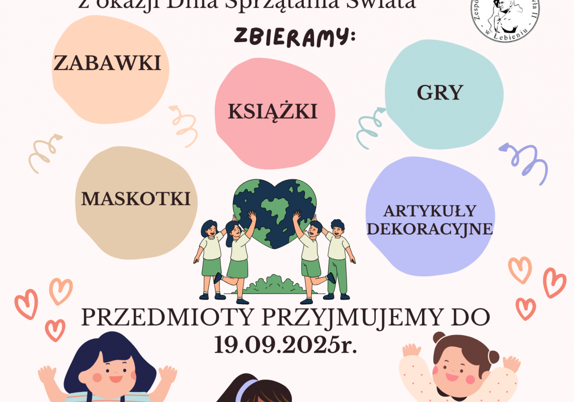 plakat informacyjny - nadaj drugie życie niepotrzebnym rzeczom