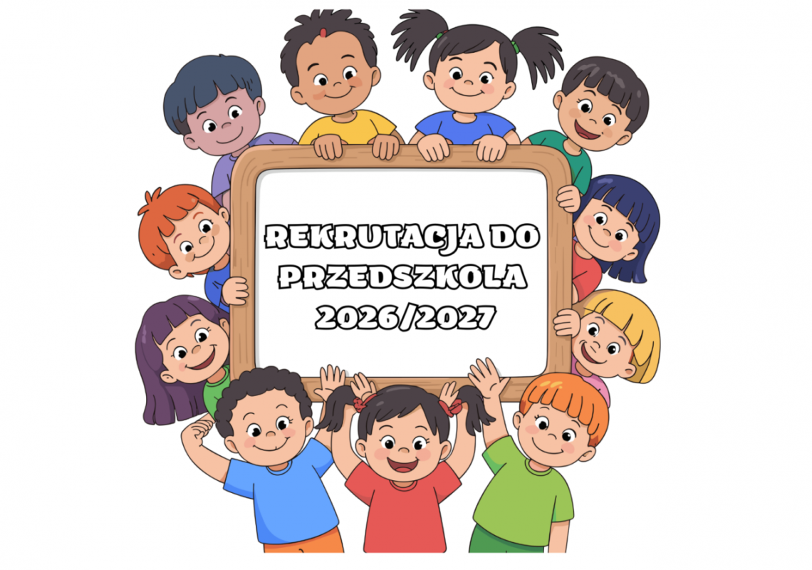 obrazek pobrany z internetu z napisem rekrytacja do przedszkola