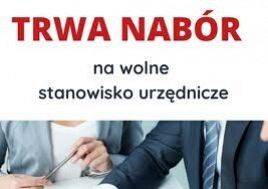 Grafika 1: Drugi nabór na wolne stanowisko urzędnicze w Zespole Szkół im. Jana Pawła II w Łebieniu - Główny księgowy/Główna księgowa