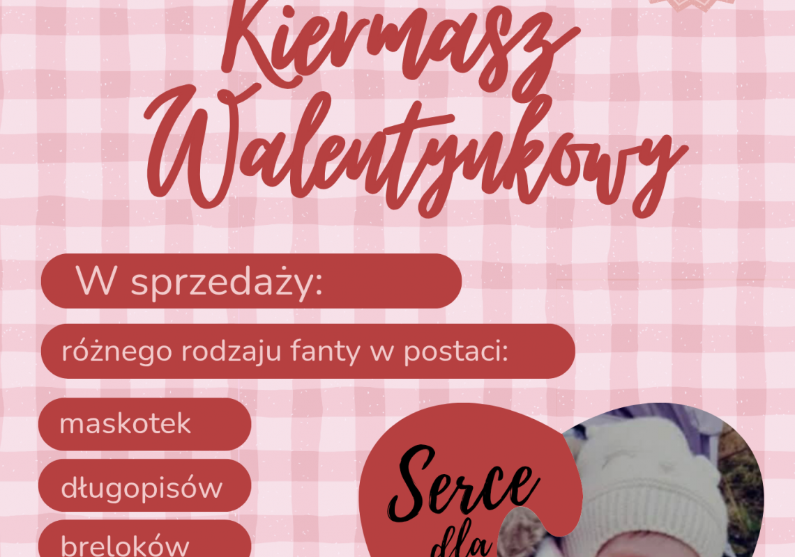 Grafika 1: Charytatywny kiermasz walentynkowy