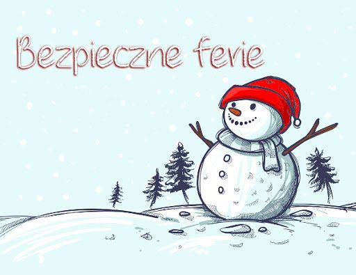 Grafika #0: Bezpieczne ferie