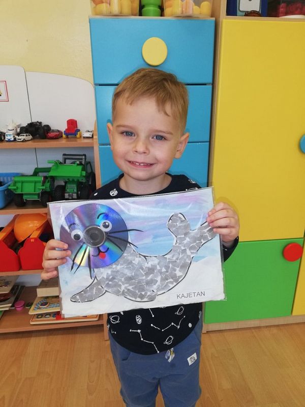 Grafika #0: Nagroda wyróżnienie dla 4-latka z grupy: Sówki