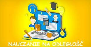 Grafika #0: Informacja o zdalnym nauczaniu