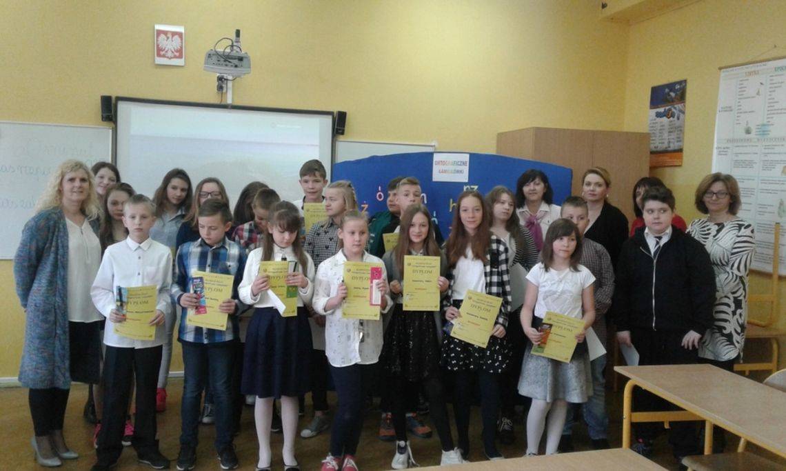 Grafika #0: GMINNY KONKURS ORTOGRAFICZNE ŁAMIGŁÓWKI