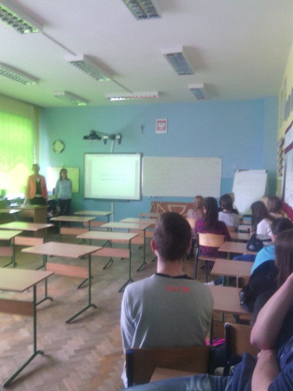 Grafika #0: Spotkanie z przedstawicielami Społecznego Gimnazjum Językowego w Lęborku