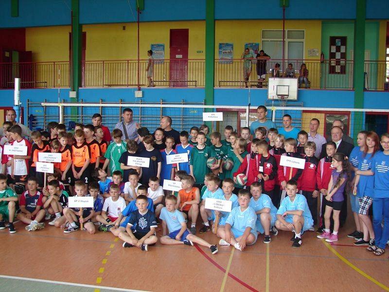Grafika #0: II Ogólnopolski Turniej Minipiłki Siatkowej Chłopców o Puchar Wójta Gminy Nowa Wieś Lęborska