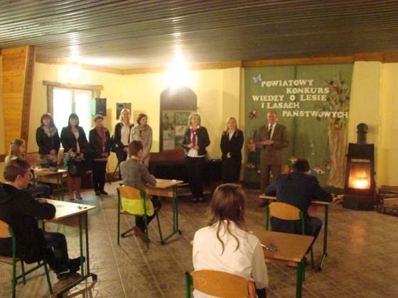 Grafika #0: Powiatowy Konkurs Wiedzy o Lesie i Lasach Państwowych