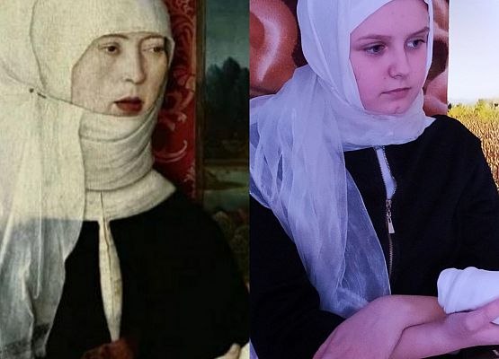 Żywe reprodukcje obrazów uczniów klasy VI