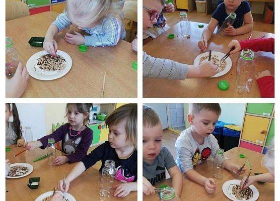 Doskonalenie motoryki małej-segregowanie nasion