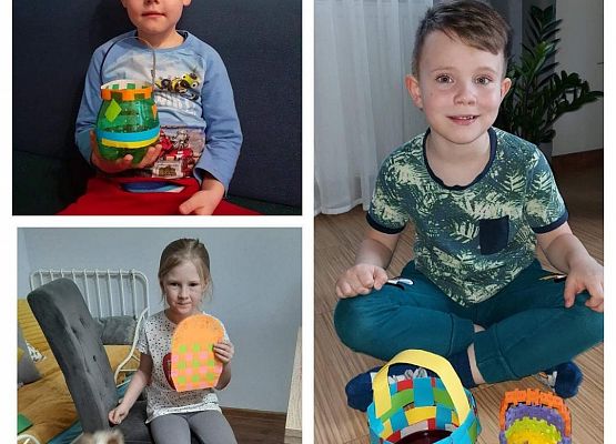 Koszyczek-zadanie projektowe Kreatywny przedszkolak grafika