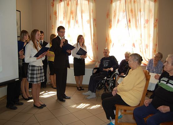 Występ w Domu Pomocy Społecznej
