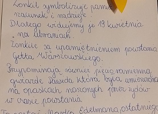 Akcja "Żonkile" w naszej szkole