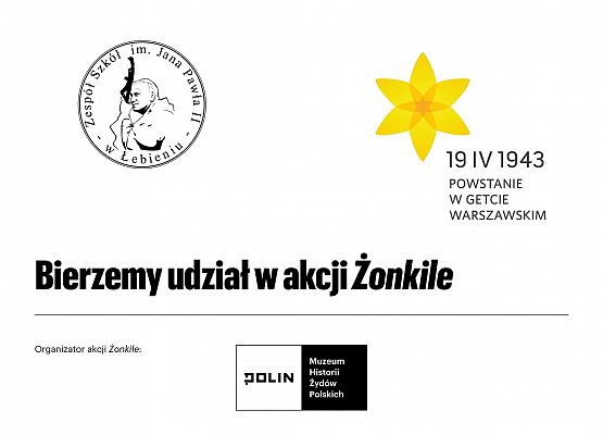 Akcja "Żonkile" w naszej szkole