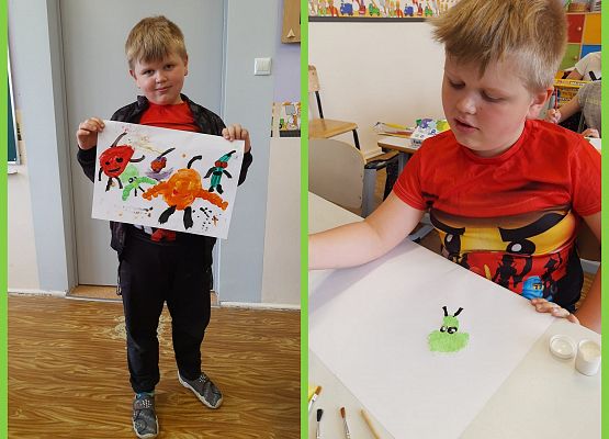 Uczeń wykonuje i prezentuję swój plakat.