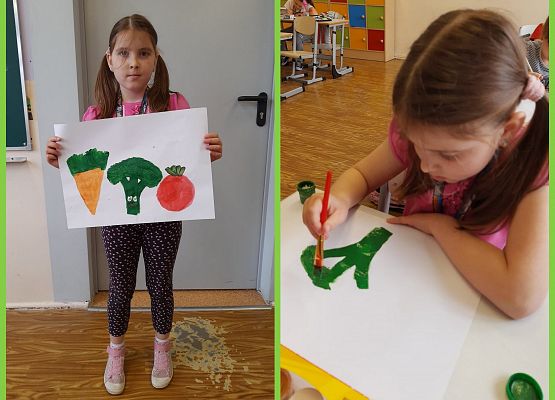 Uczeń wykonuje i prezentuję swój plakat.