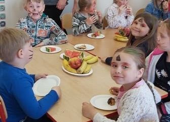 Poczęstunek w przedszkolu