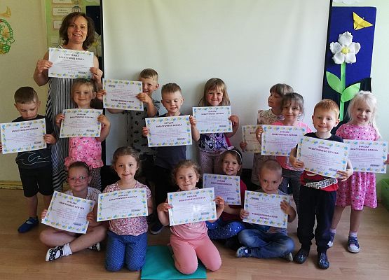 Dzieci z certyfikatami