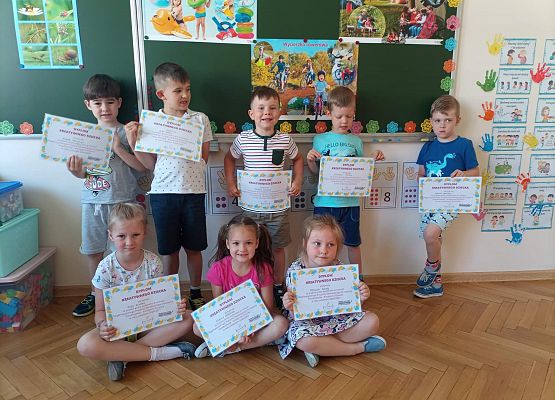 Dzieci z certyfikatami