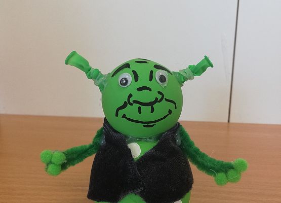 Praca wykonana przez dziewczynkę