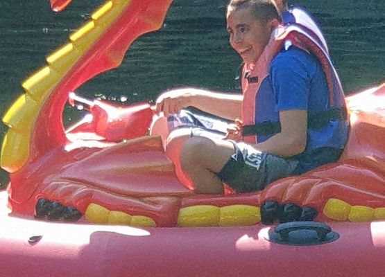 Uczniowie w DINO PARKU