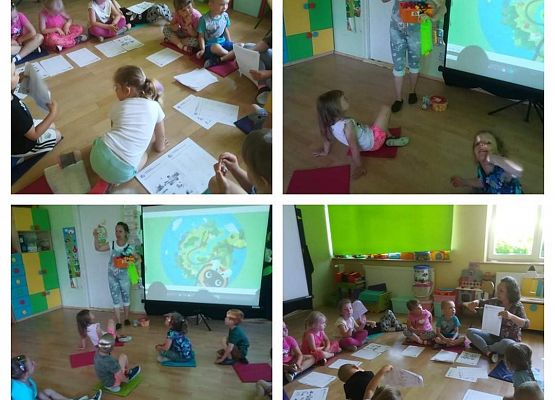 Zajęcia w Przedszkolu - Kubusiowi Przyjaciele Natury