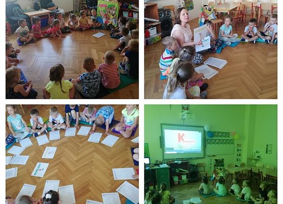 Zajęcia w Przedszkolu - Kubusiowi Przyjaciele Natury
