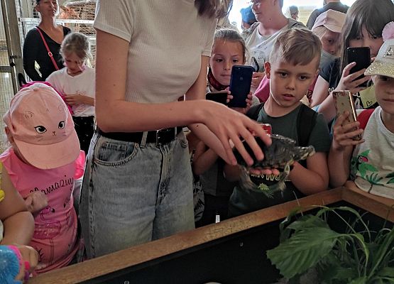 Uczniowie klasy 2 w Tuchlinie