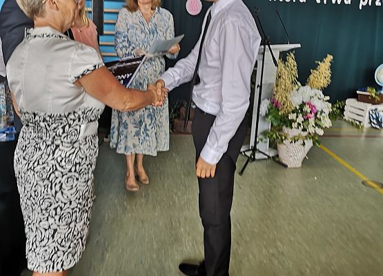 Wręczanie świadectw