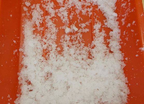 Śnieg z tworzyw sztucznych