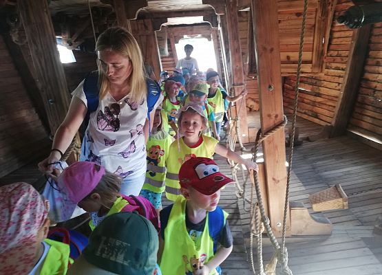 Przedszkolaki zwiedzają SeaPark Sarbsk