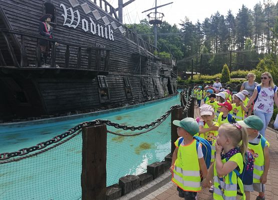 Przedszkolaki zwiedzają SeaPark Sarbsk