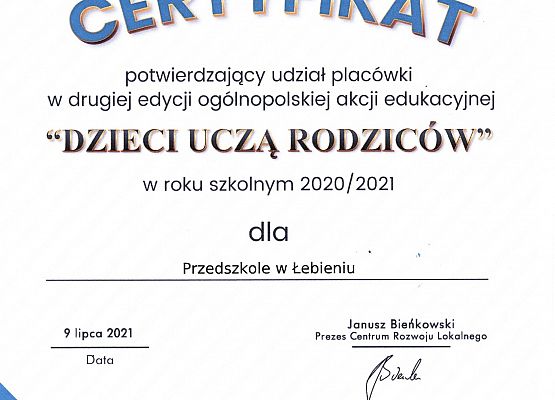 Grafika 2: Dzieci Uczą Rodziców