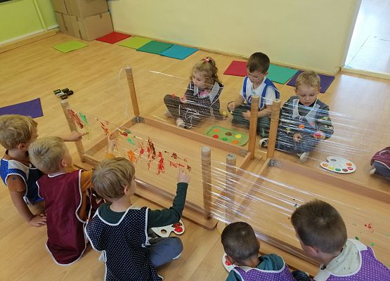 Malowanie na streczu