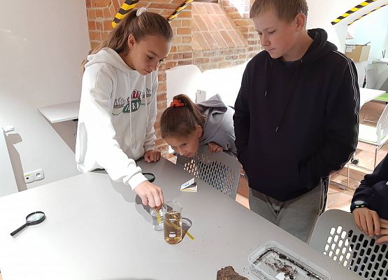 Nasi uczniowie w muzeum