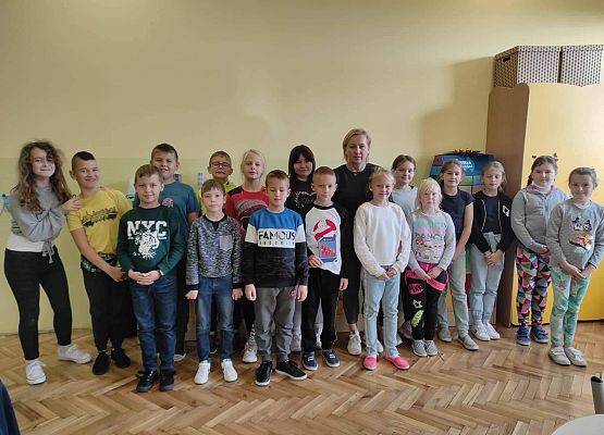 Uczniowie, którzy brali udział w akcji BohaterON