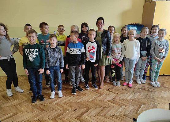 Uczniowie, którzy brali udział w akcji BohaterON