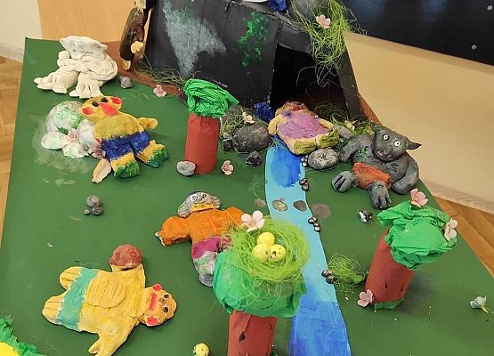 "Kraina Stolemów - praca wykonana przez uczniów