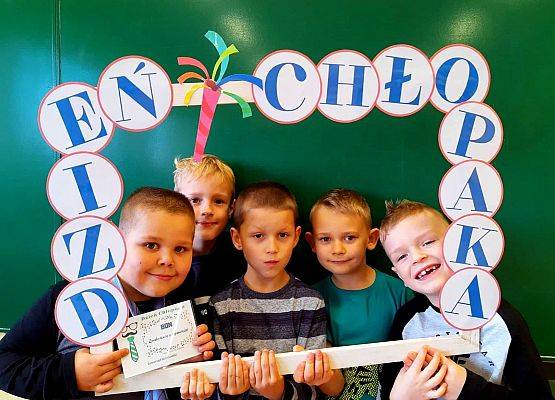 Pamiątkowe zdjęcie chłopców w ramce