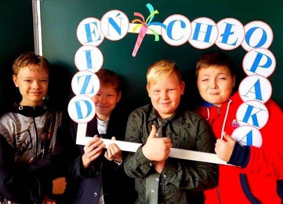 Pamiątkowe zdjęcie chłopców w ramce