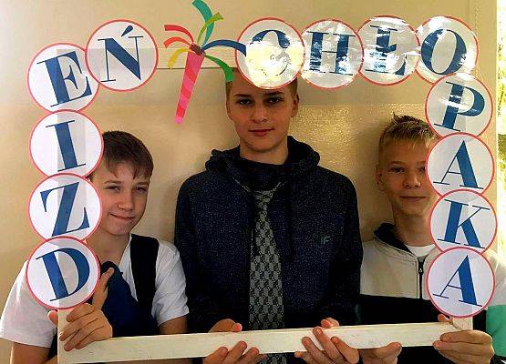 Pamiątkowe zdjęcie chłopców w ramce