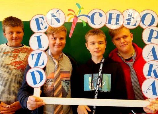 Pamiątkowe zdjęcie chłopców w ramce