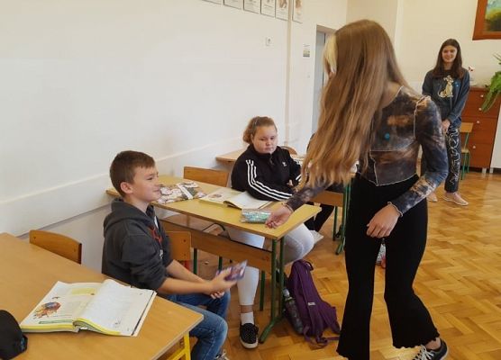 Samorząd Uczniowski rozdaje nagrody